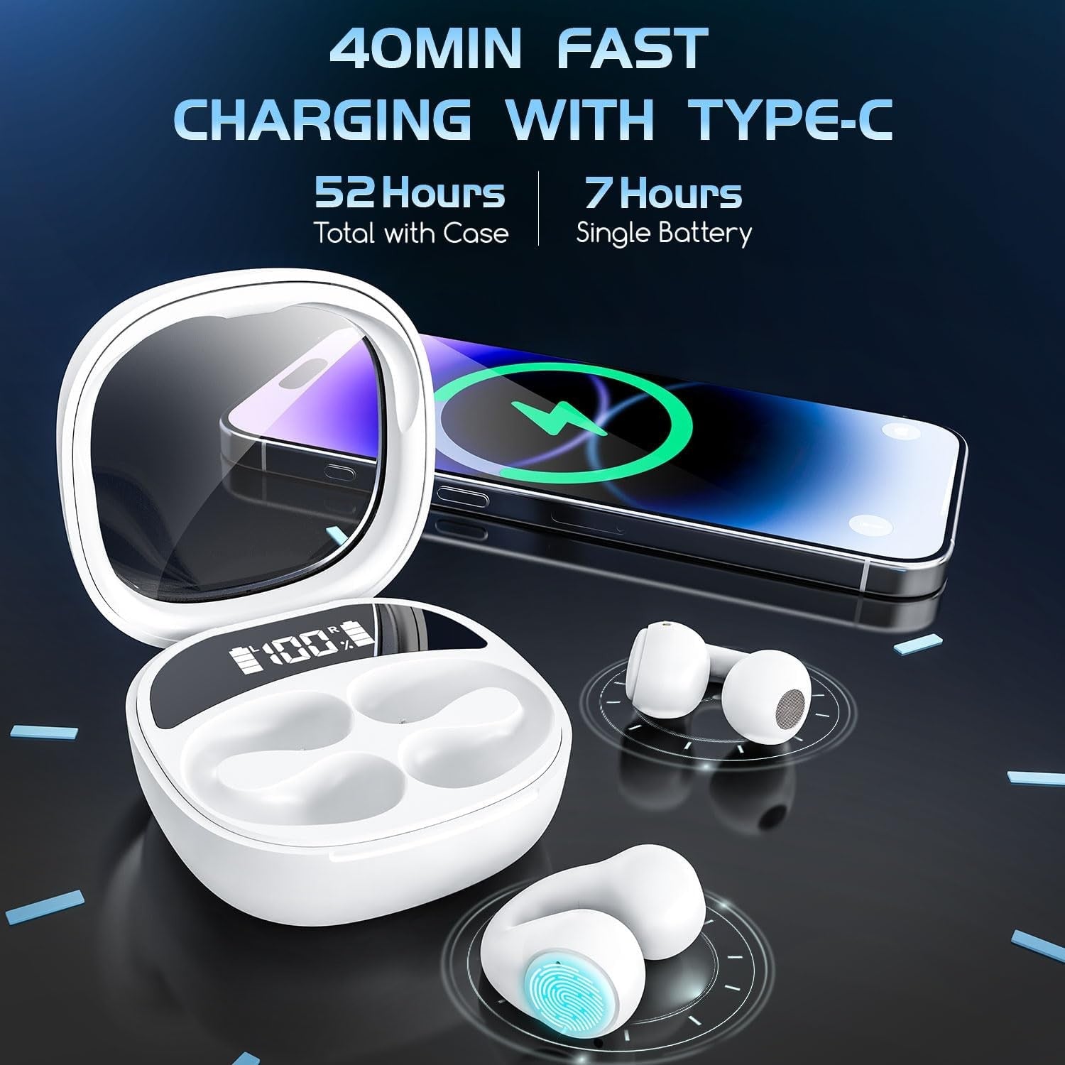 Audífonos Traductor De 144 Idiomas Inglés Español Auriculares Traducción De