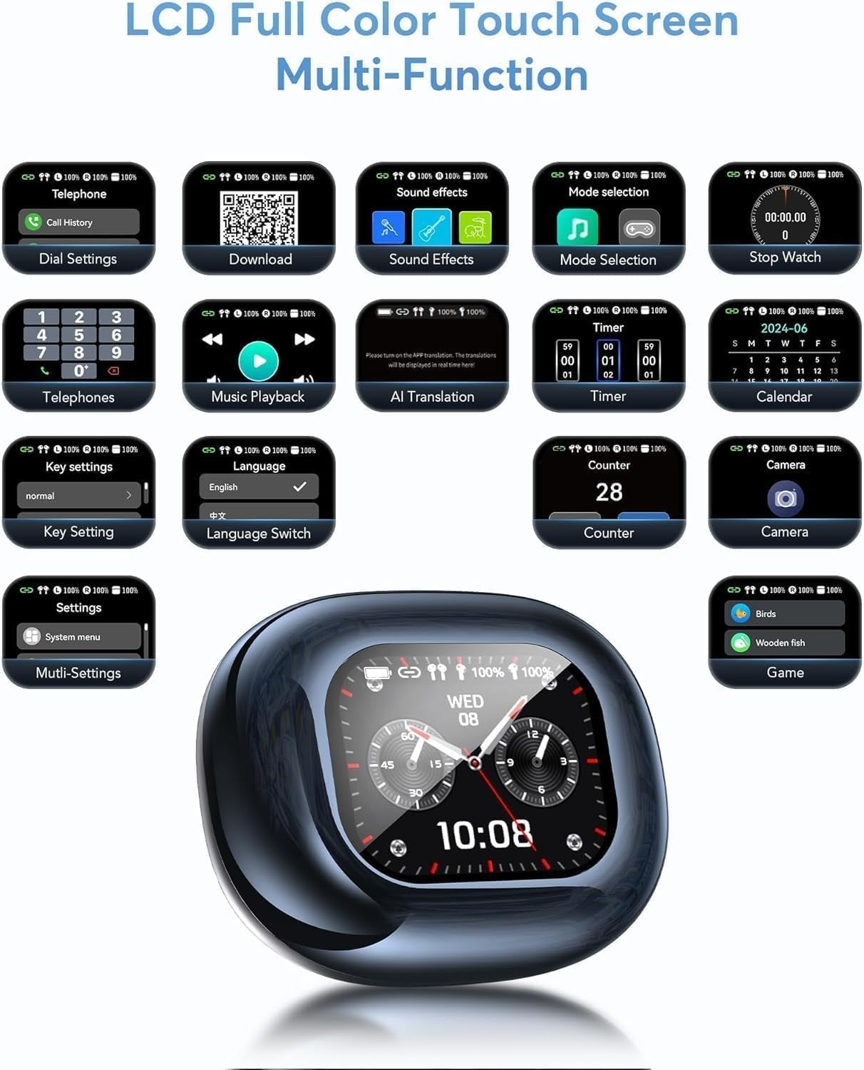 Auriculares Traduccion 144 Lenguajes En Tiempo Real Audifonos Traductor De Voz